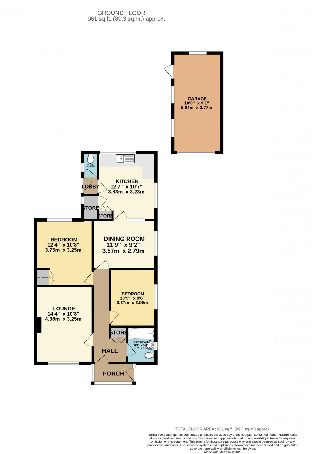 Floorplan for Luton, Bedfordshire