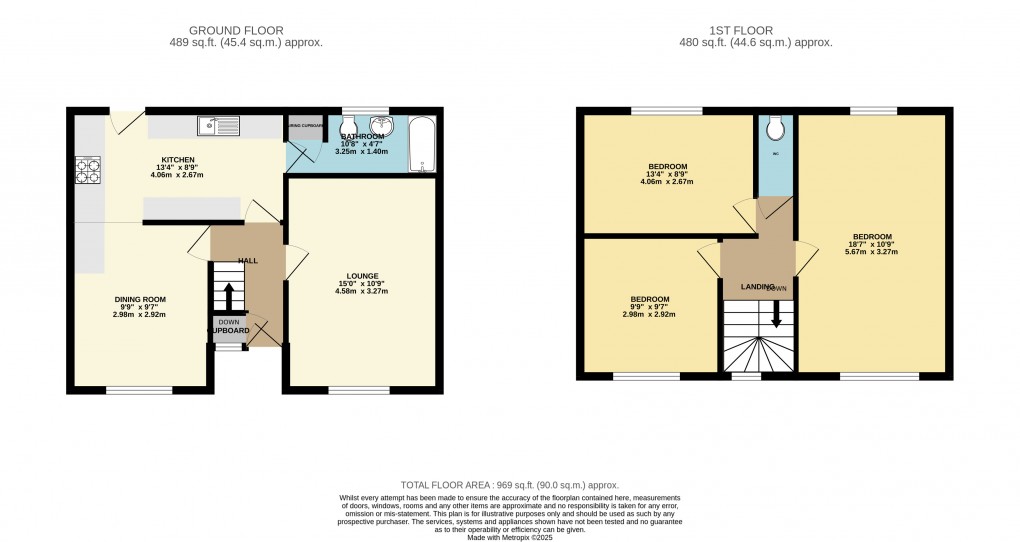 Floorplan for Breachwood Green, Hitchin, Hertfordshire