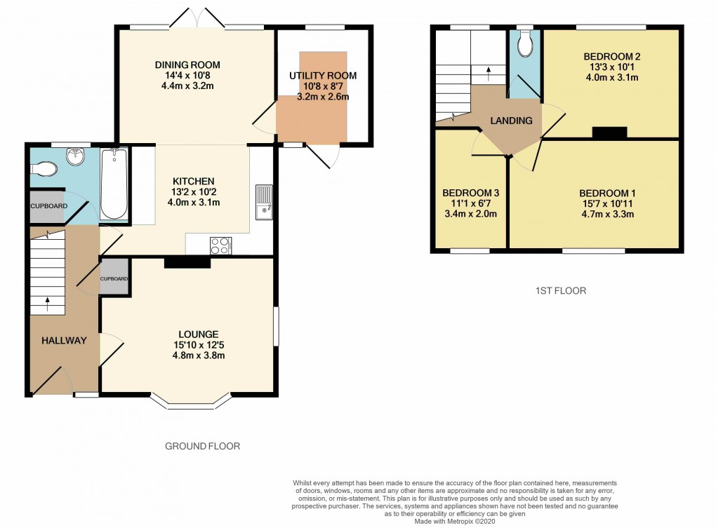 Floorplan for Cockernhoe, Luton, Hertfordshire