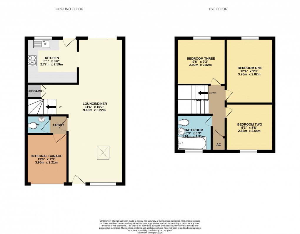 Floorplan for Luton, Bedfordshire