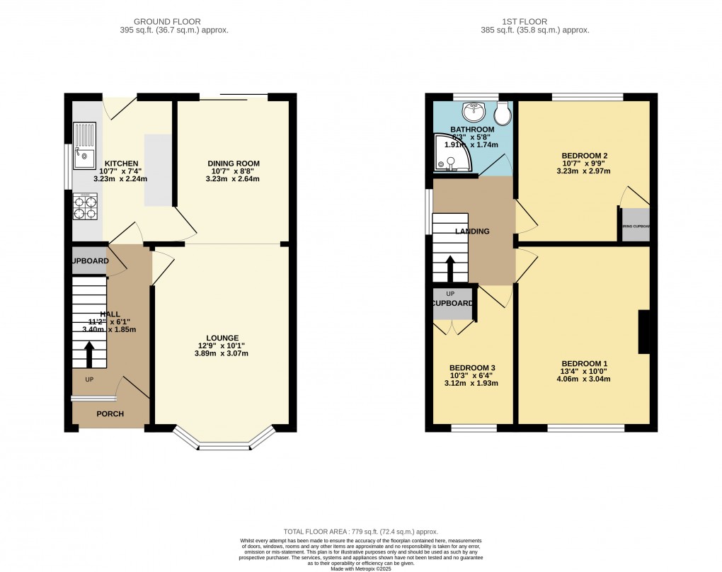 Floorplan for Luton, Bedfordshire