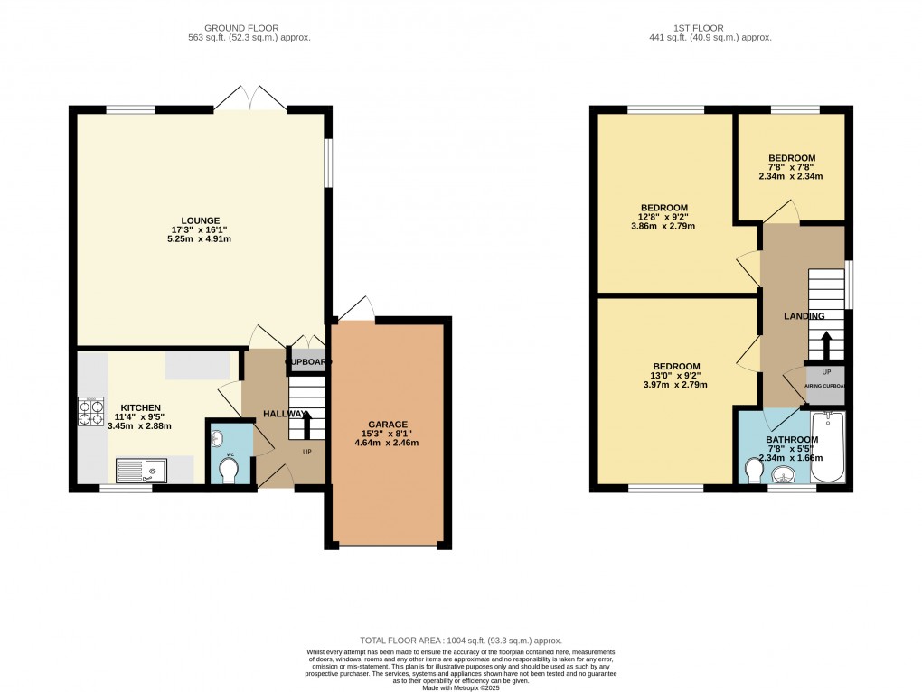 Floorplan for Luton, Bedfordshire