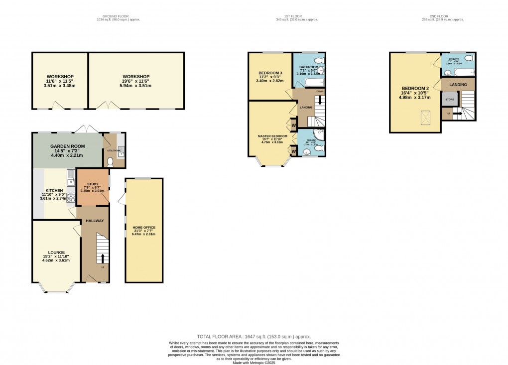 Floorplan for Luton, Bedfordshire