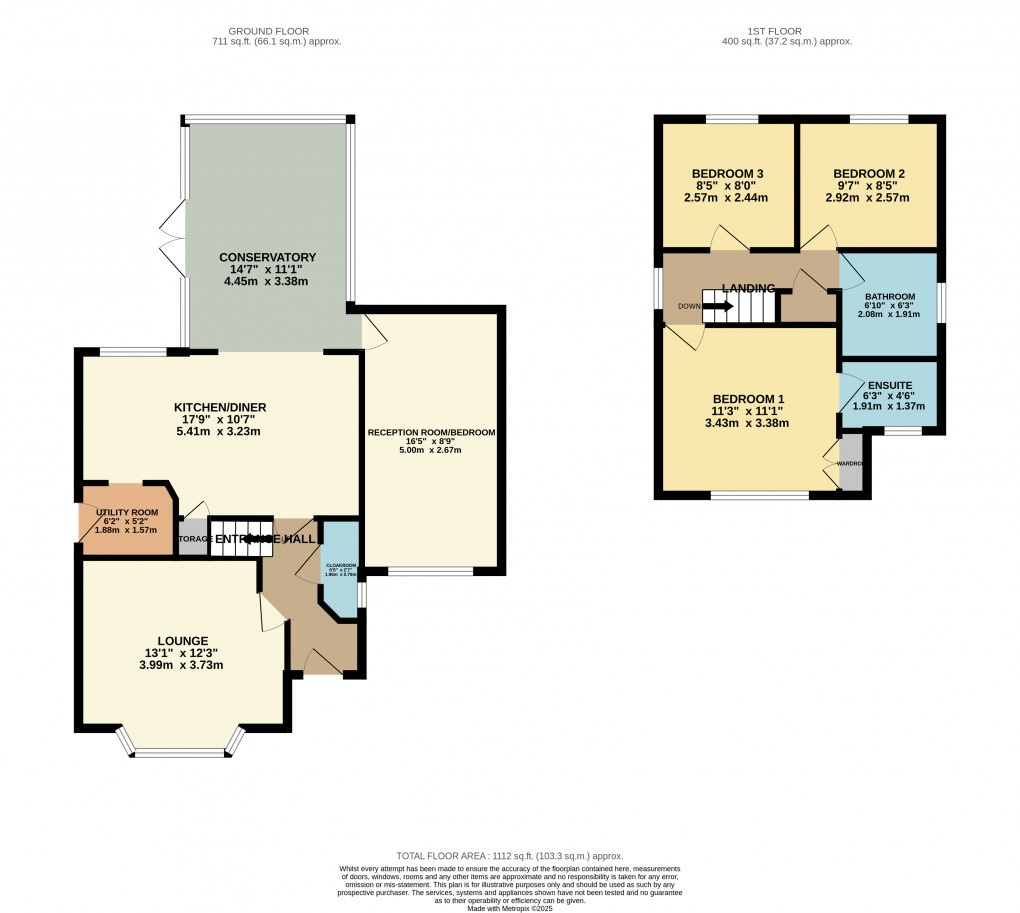 Floorplan for Luton, Bedfordshire