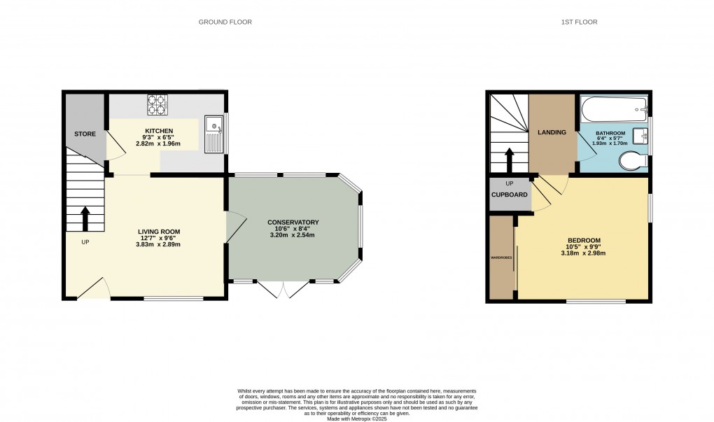 Floorplan for Luton, Bedfordshire