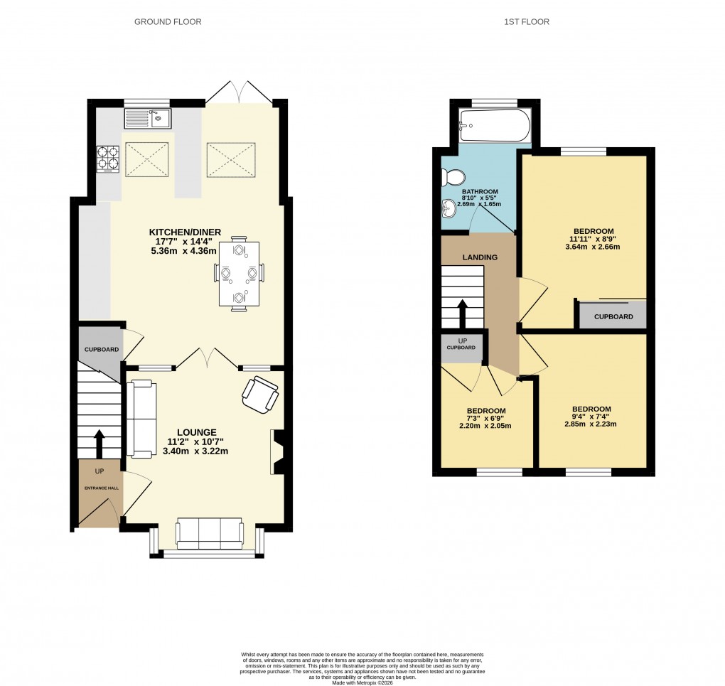 Floorplan for Luton, Bedfordshire