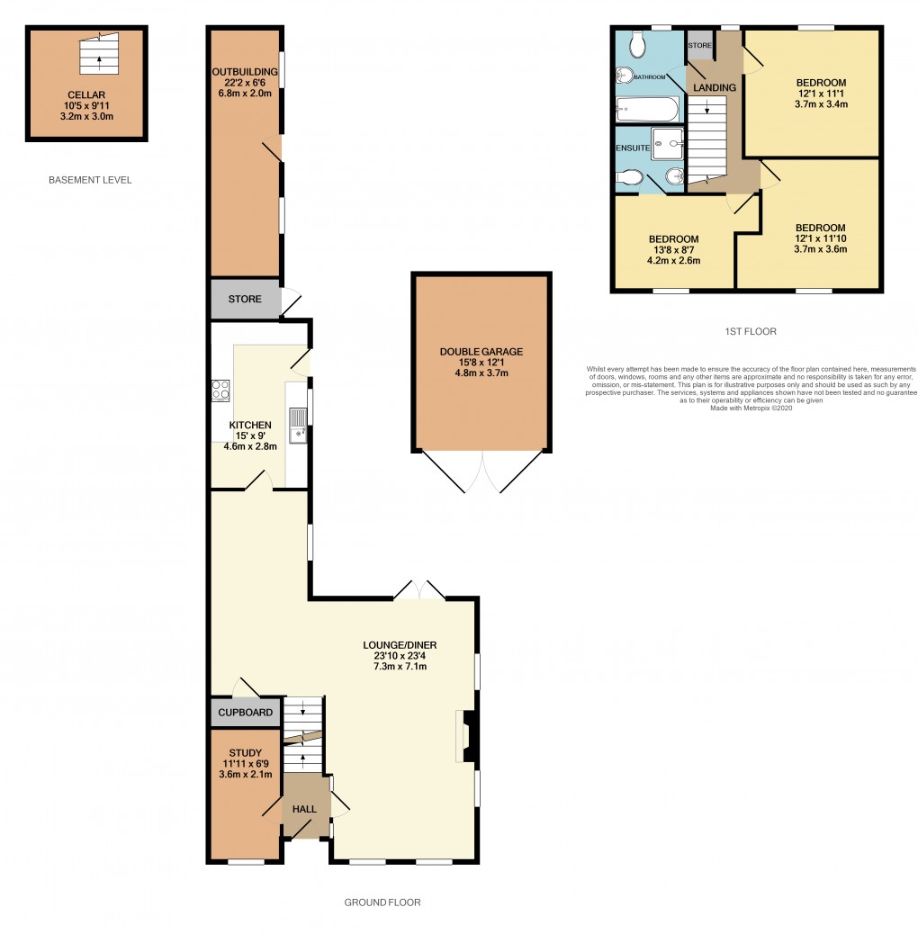 Floorplan for Luton, Bedfordshire