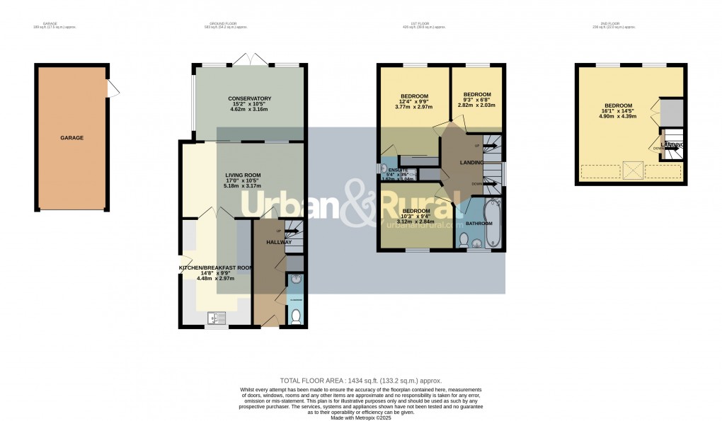 Floorplan for Toddington, Bedfordshire