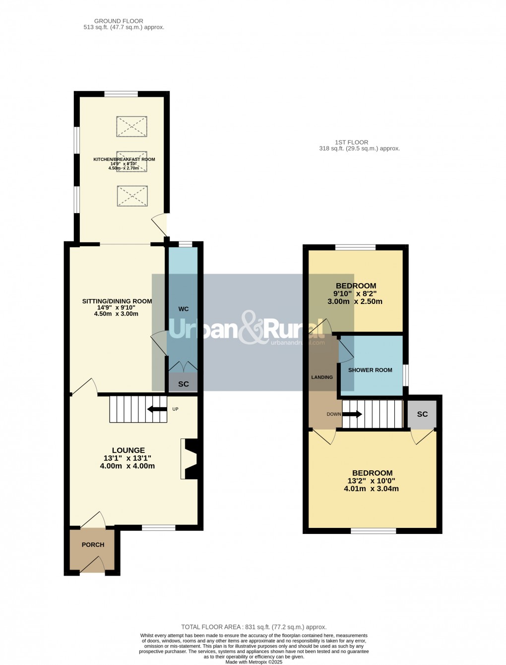 Floorplan for Tebworth, Bedfordshire
