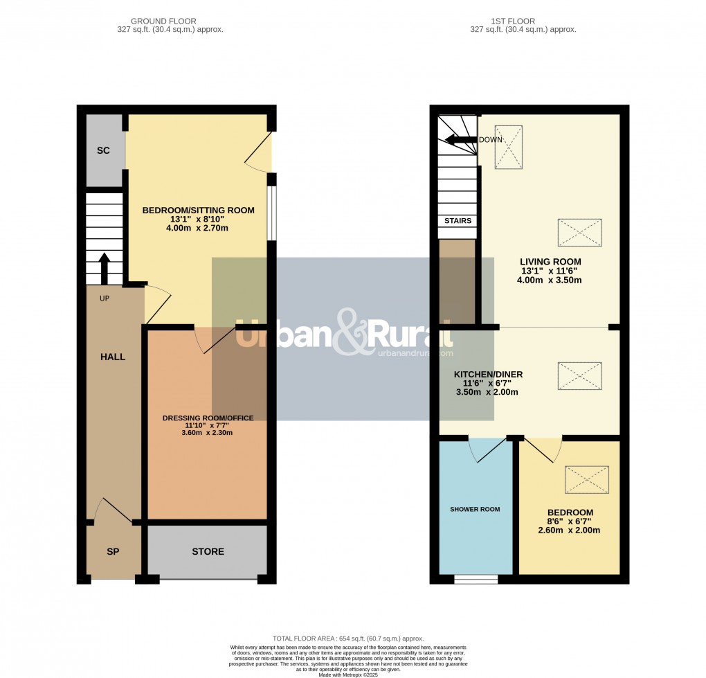 Floorplan for Toddington, Bedfordshire