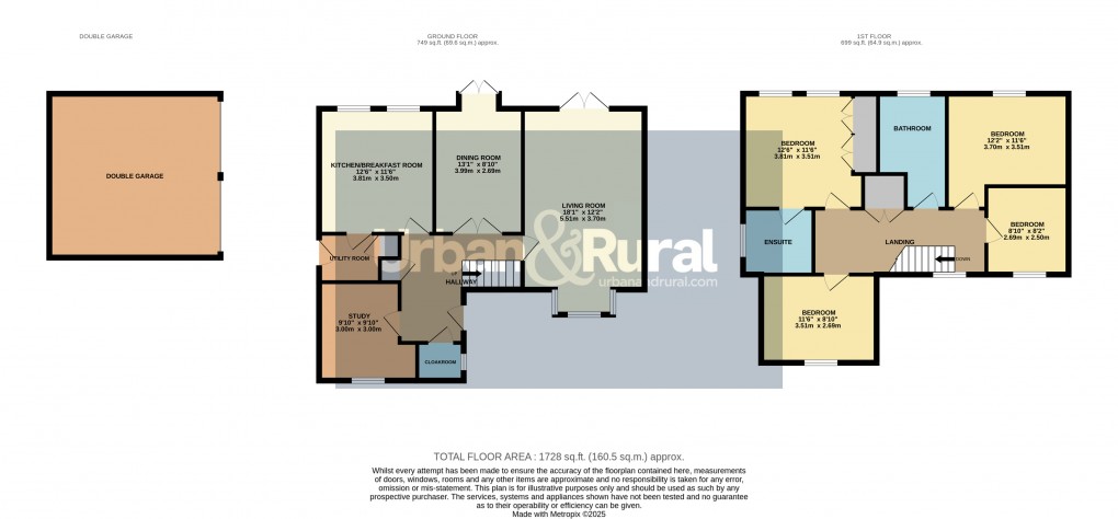Floorplan for Barton-le-Clay, Bedfordshire