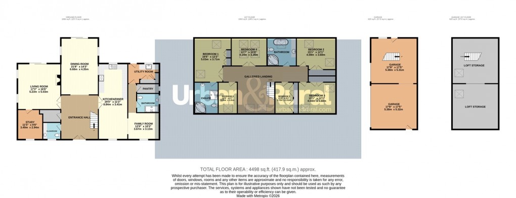 Floorplan for Silsoe, Bedfordshire