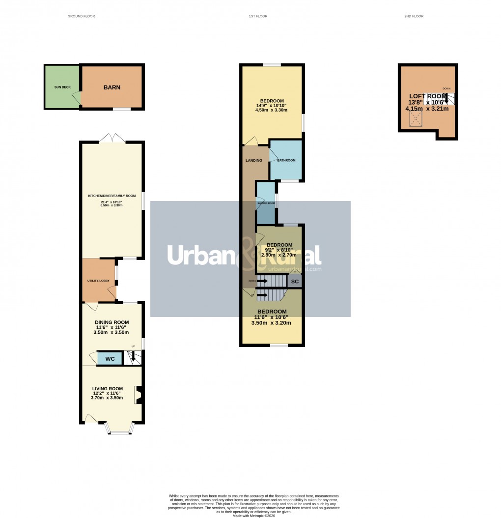Floorplan for Tebworth, Bedfordshire